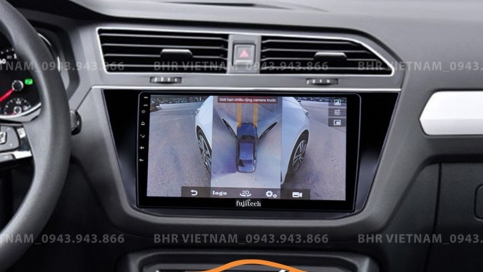 Màn hình DVD Android liền camera 360 Volkswagen Tiguan 2019 - nay | Fujitech 360 